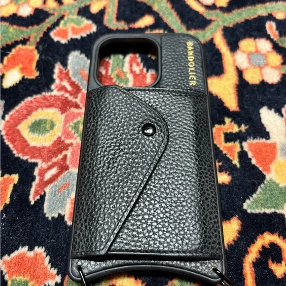 Bandolier Black iPhone 14 Pro Case - Picture 2 of 2